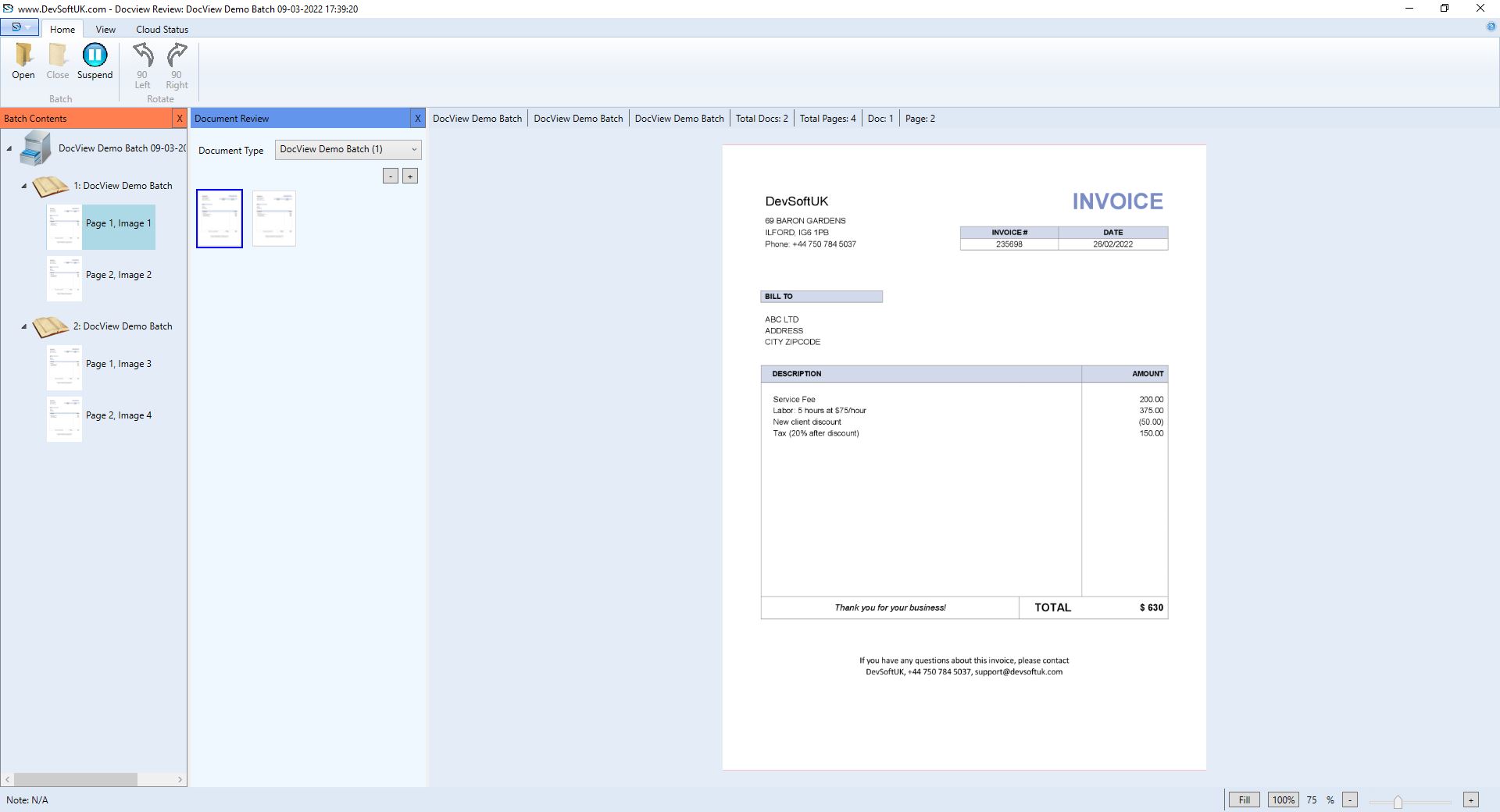 website template image